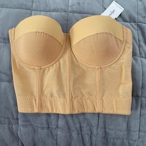 Papaya new w tags corset sheer top